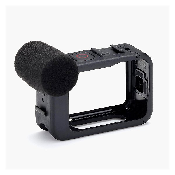 Case Media Mod Gopro Hero9/10/11/12 Com Microfone E Sapata
