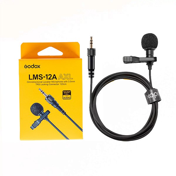 Lapela Profissional de Câmera Godox LMS-12A AXL 120cm