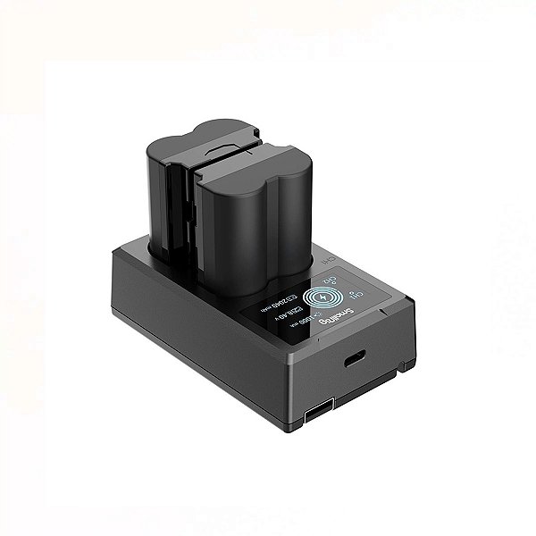 Carregador Duplo NP-Fw50 + 2 baterias ZV-E10 a6300 Smallrig