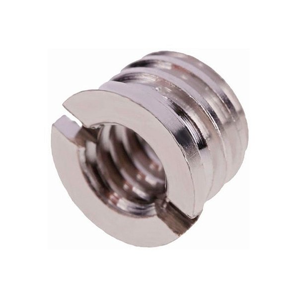 Adaptador Rosca 1/4 Para 3/8 Parafuso Tripé Câmeras Suporte