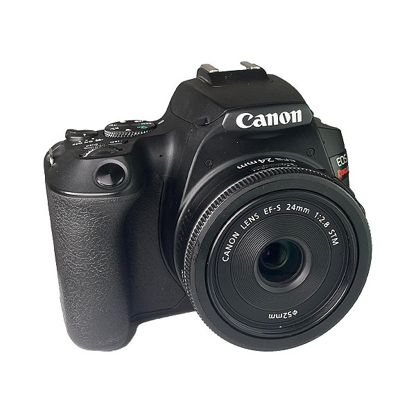 Câmera Seminova Canon SL3 + Lente Canon EF-S 24mm f/2.8 STM