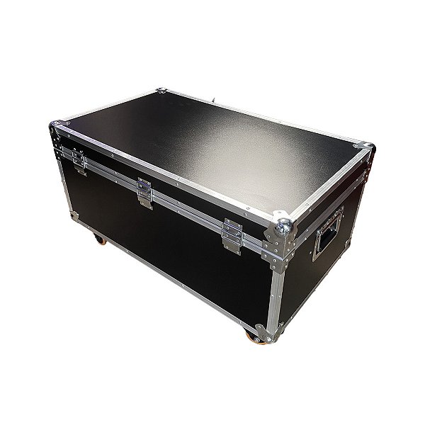 Hard Case Baú Acessórios 100x50x50 Com Rodas Emb10 Seminovo