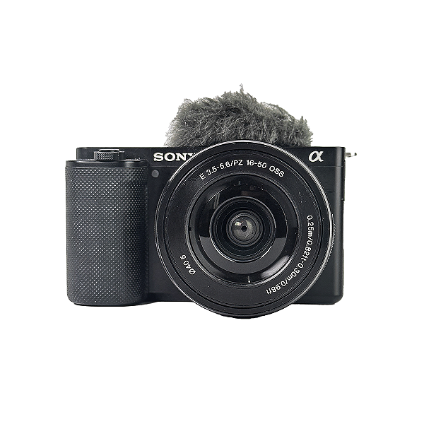 Câmera Mirrorless Sony ZV-E10 + Lente 16-50mm Seminovo