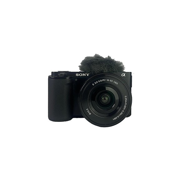 Câmera Mirrorless Sony ZV-E10 + Lente 16-50mm Seminovo