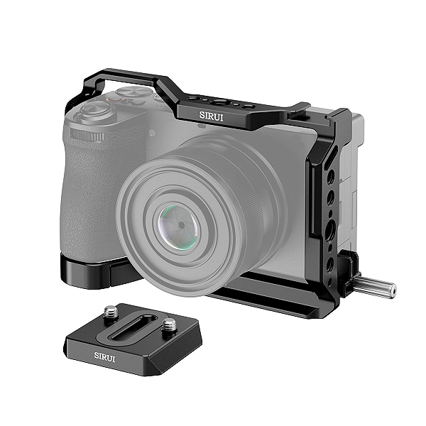 Cage Sirui Câmera Sony A6700 Trava de Cabo Bateria + Plate