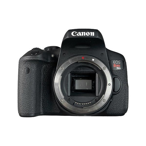 Câmera Canon T6i 24.2MP Wifi Seminova - Corpo