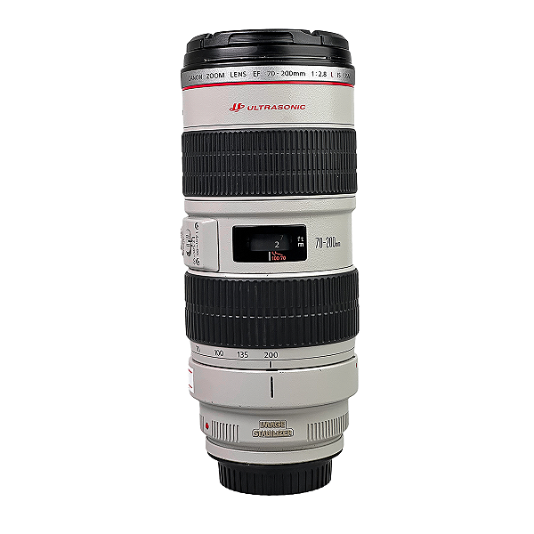 Lente Canon EF 70-200mm F2.8 L USM Seminova Ultrasonic