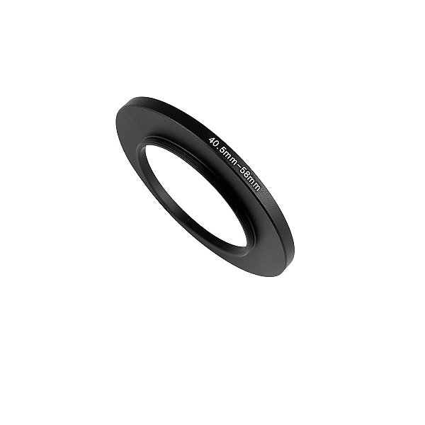 Anel Adaptador Step Up 40.5mm para 58mm Filtros De Lente