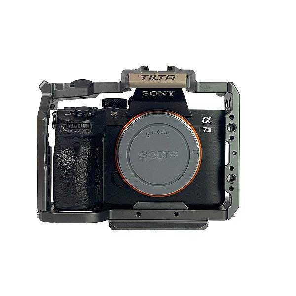 Câmera Sony Alpha A7III Seminova Acessórios Com Cage Tilta