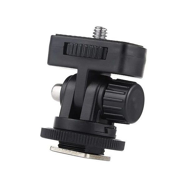 Cabeça Articulada Para LED Celular Microfone Câmera Monitor