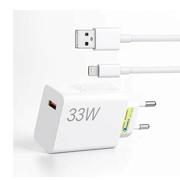 Carregador Turbo 33W Lightning LE-407 LehmoX