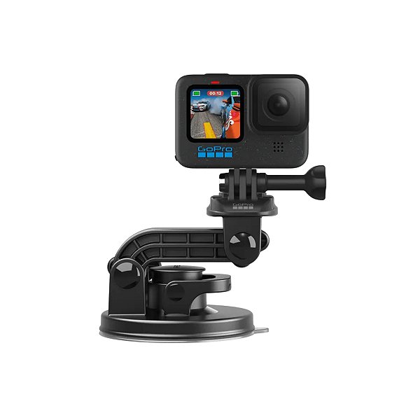 Ventosa Suction Cup GoPro 360° á Vácuo P/ Câmeras de Ação