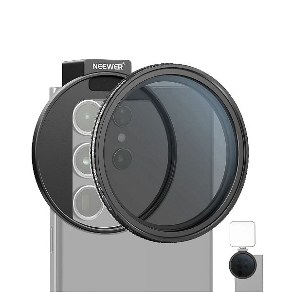 Filtro De Celular ND2-32 Neewer Polarizador 67mm + Case