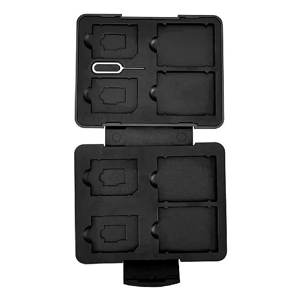 Case Cartão de Memória SD, Micro SD, CF express Tipo B, XQD