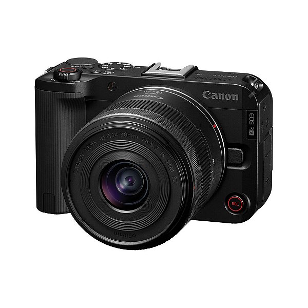 Kit Câmera Canon EOS R50V + Lente 14-30mm f/4-6.3 Is STM