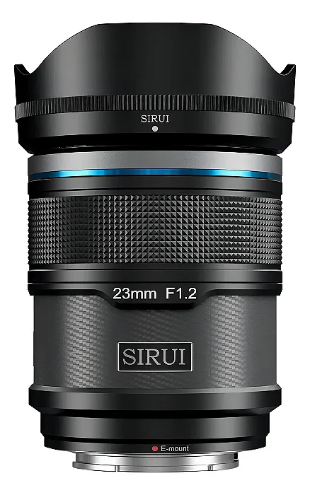 Lente Sirui Sniper 23mm F/1.2 com Auto foco Sony E-mount