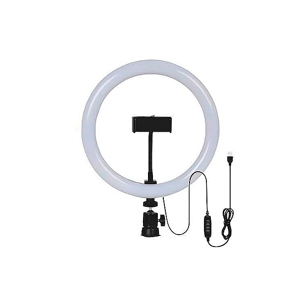 Iluminador Led Ring Light 14" 36cm 2700/6500k c/ Fonte