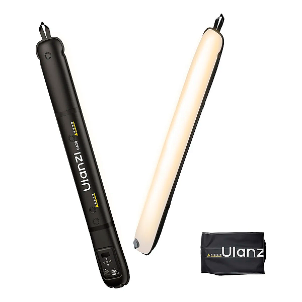 Bastão Luz Inflável Ulanzi UA20 Tub Air Bicolor Portátil 20W