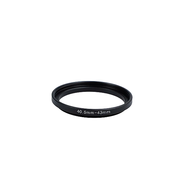Anel Adaptador StepUp 40.5mm Para 43mm Filtros de Lentre