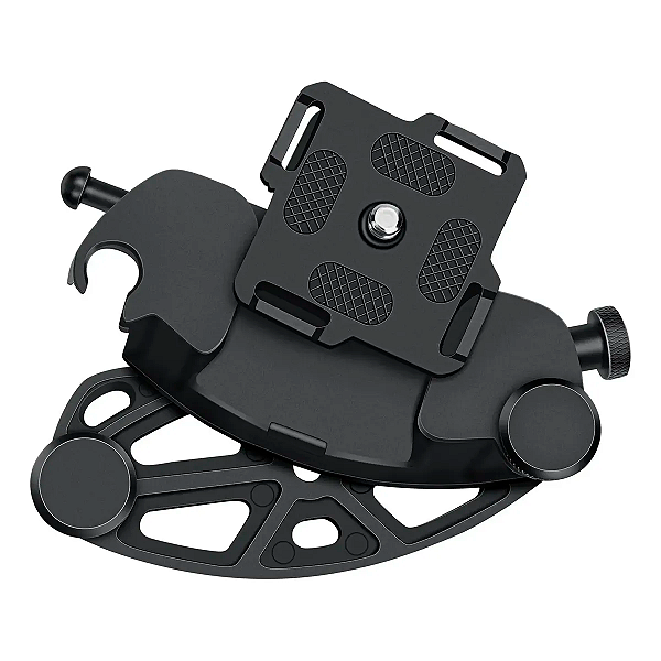 Suporte Metálico Engate Rápido Anexar na Alça de Mochila