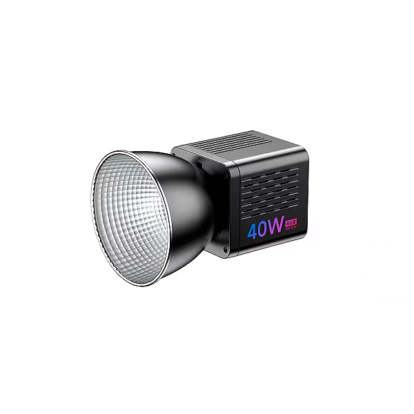 Luz de Vídeo LED Ulanzi  L024 40W RGB COB–Portátil e Potente