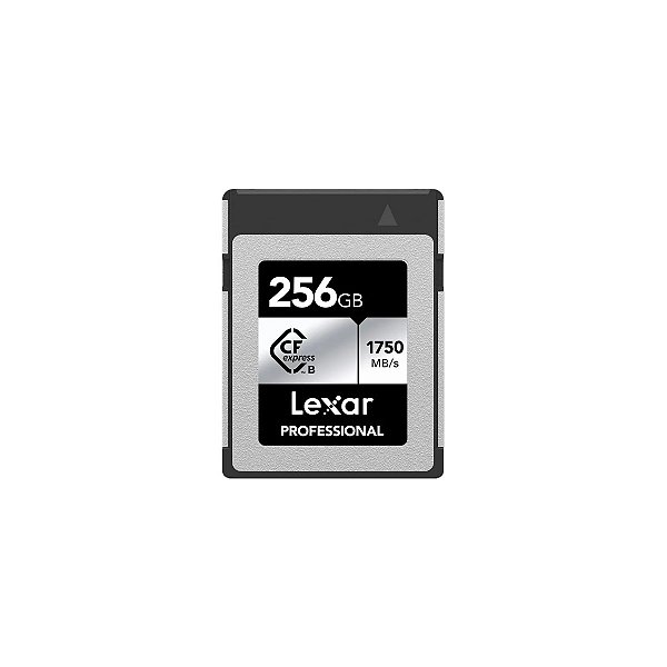 Cartão de Memoria 8K CF Express Lexar 256GB 1750Mb/s Silver