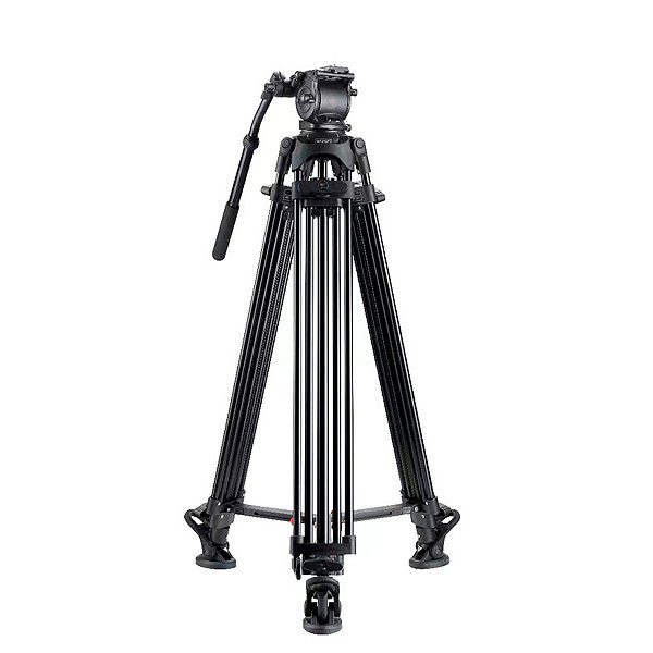 Tripé Profissional Weifeng WT-716 Hidráulico Vídeo 8kg + Bag