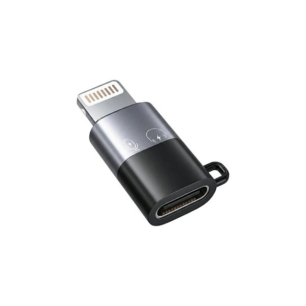 Adaptador USB-C para Lightning para Entrada e Saída de Áudio