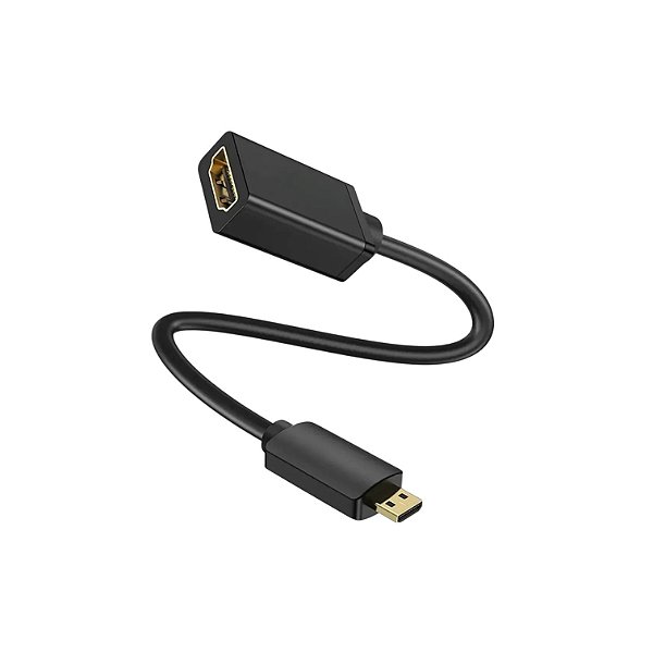 Cabo Micro Hdmi Para Hdmi Fêmea