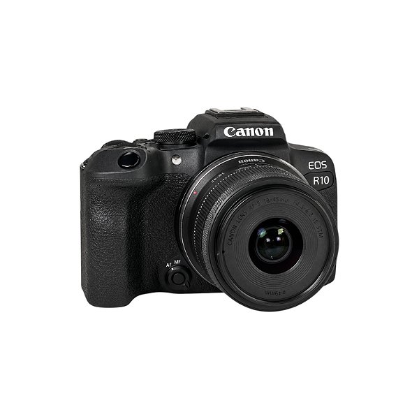Kit Câmera Canon Eos R10 + Lente Canon RF 18-45mm Seminovas