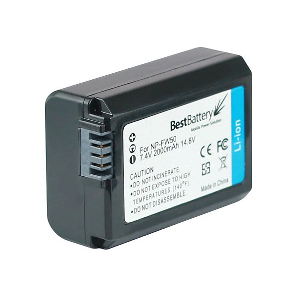 Bateria BestBattery NP-FW50 Sony Alpha A6400 2000mAh