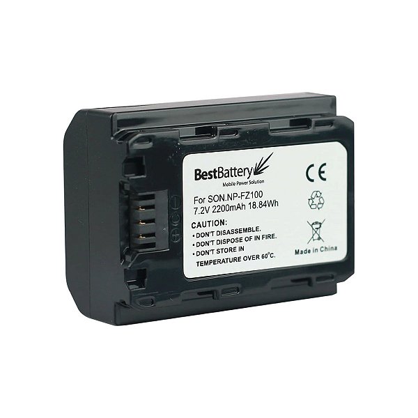 Bateria BestBattery NP-FZ100 Sony Alpha A7 III 2200mAh