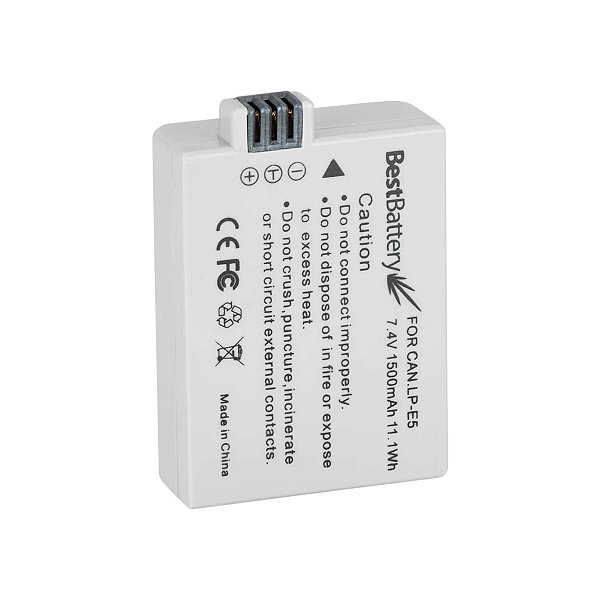 Bateria BestBattery LP-E5 1500mAh para Canon  T1i  XS XSi
