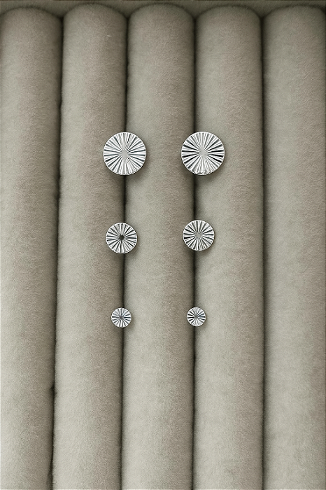 Trio de brincos espirais Giulia