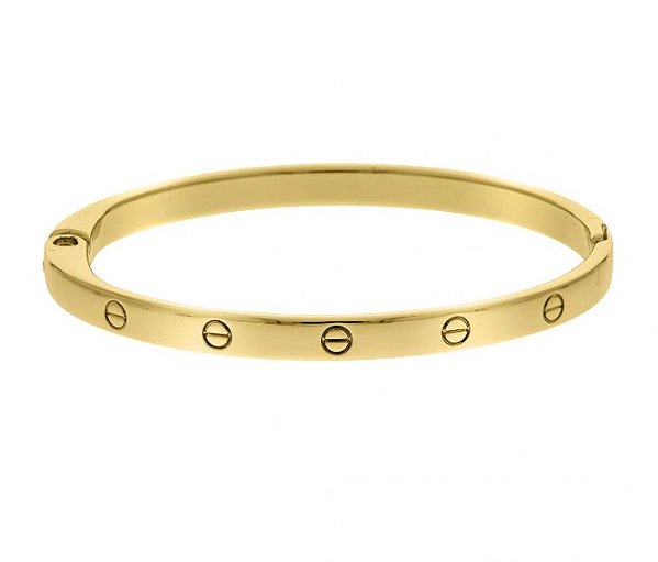 Pulseira inspiração Cartier