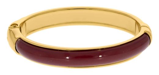 Pulseira com bordô cherry