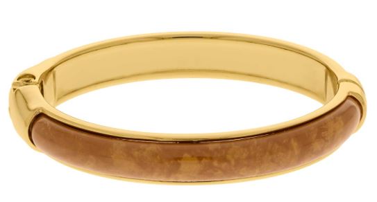 Pulseira com detalhe em caramelo