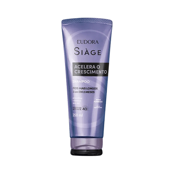 Shampoo Siage Acelera o Crescimento 250ml