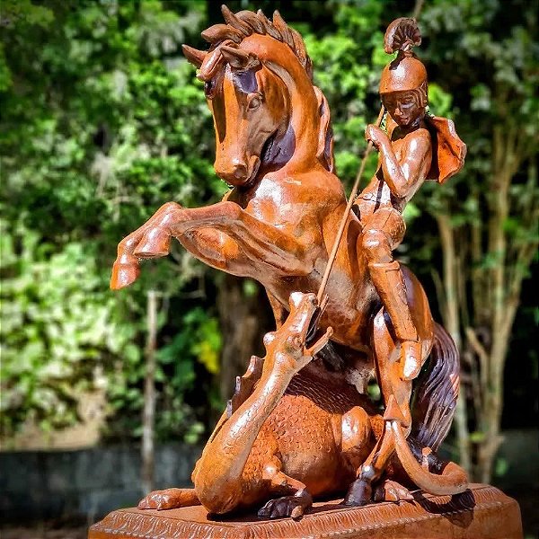 Escultura São Jorge