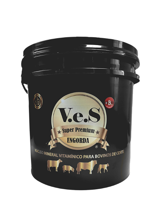 V.e.S Super Premium ENGORDA  - Núcleo Mineral para Engorda de Gado  (5, 10 e 20 KG)