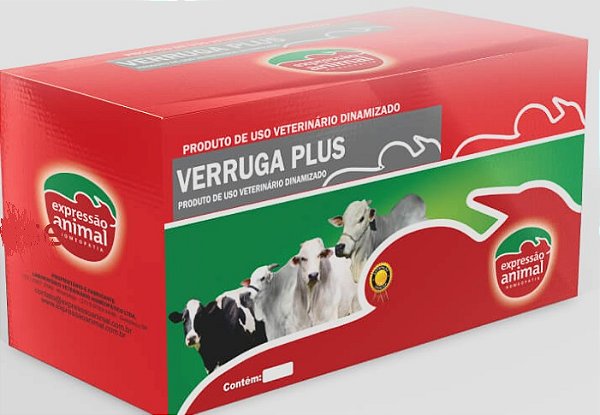 VERRUGA PLUS Homeopático - Tratamento de Verrugas ou Figueiras em Bovinos