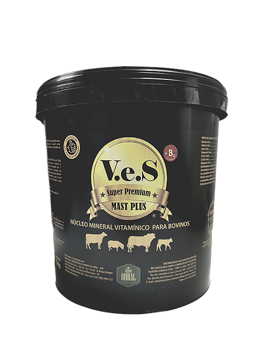 V.e.S Super Premium MAST PLUS  - Núcleo Mineral para prevenção de Mastite em Bovinos e Caprinos -  5 Kg