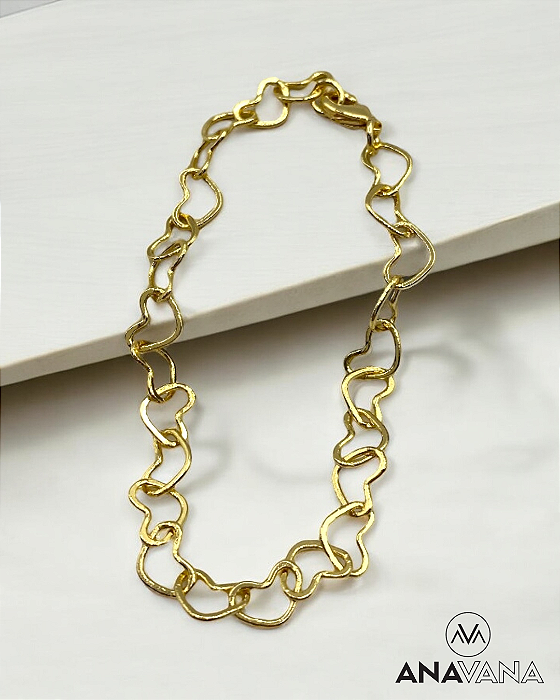 Pulseira Coração 8mm