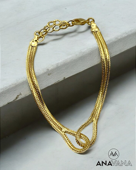 Pulseira Entrelaçada
