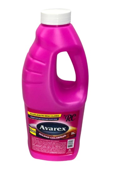 Avasrex alvejante Sem Cloro RC Roupas Brancas e Coloridas 2 Litros