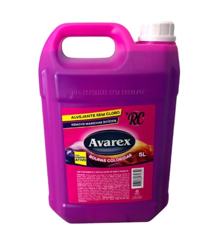 Alvejante Sem Cloro RC Roupas Brancas e Coloridas 5 Litros