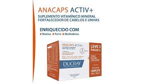 Ducray AnaCaps Activ Suplemento Antiqueda 3x30 Cápsulas