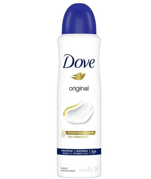 Dove Antitranspirante Original Creme Hidratante 150g