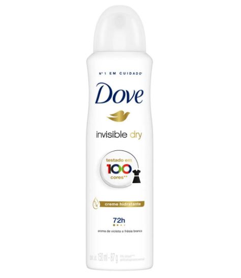 Dove Invisible Dry Aerosol Hidratante 150ml