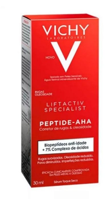 Vichy Peptide Aha Sérum Facial Liftactiv Anti-idade 30ml